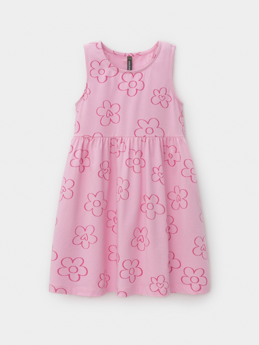 Платье для девочки, артикул: КР 5976, цвет: розовый, фото 2