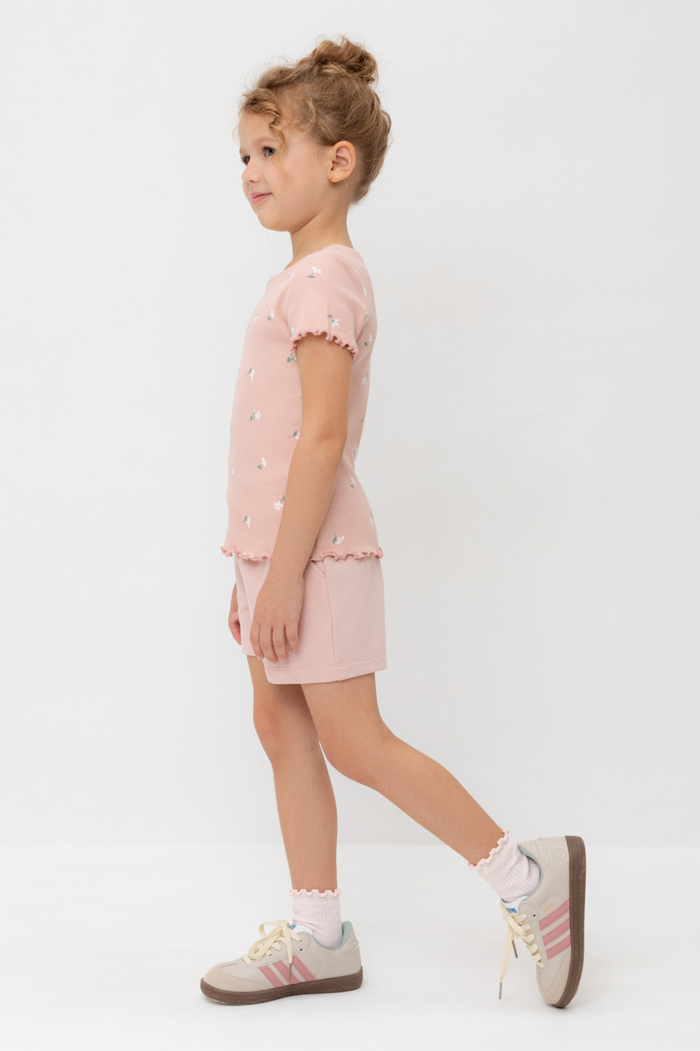 Шорты для девочки, артикул: КР 400417-1, цвет: розовый, фото 3