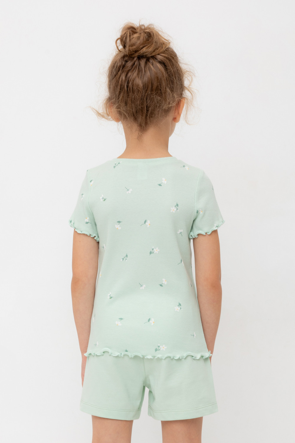 Шорты для девочки, артикул: КР 400417-1, цвет: зеленый, фото 4