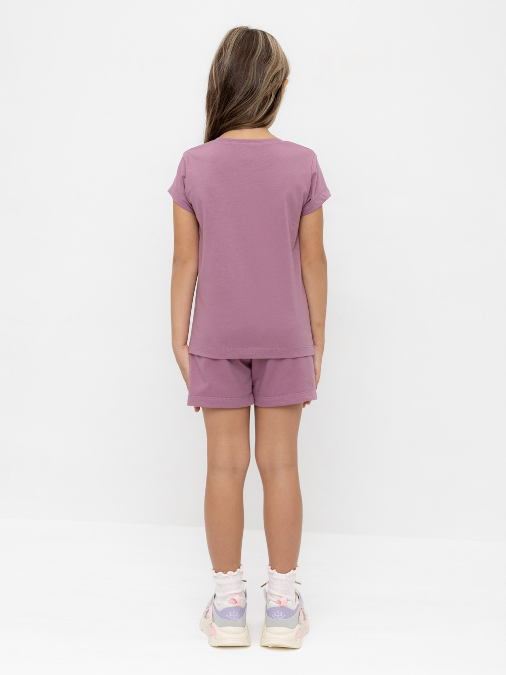 Шорты для девочки, артикул: КР 400417, цвет: бордовый, фото 4