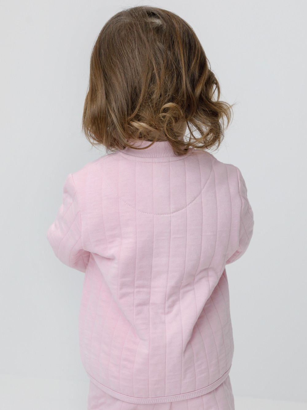 Жакет для девочки, артикул: КР 302965, цвет: светло-розовый, фото 5