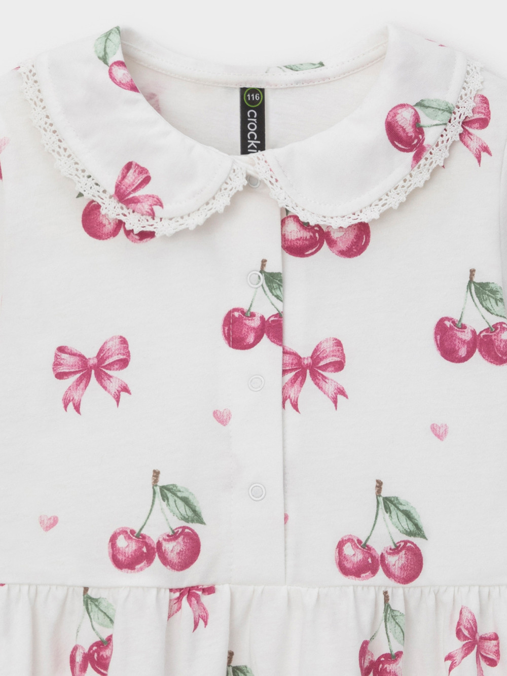 Платье для девочки, артикул: КР 5932, цвет: сахар, фото 6