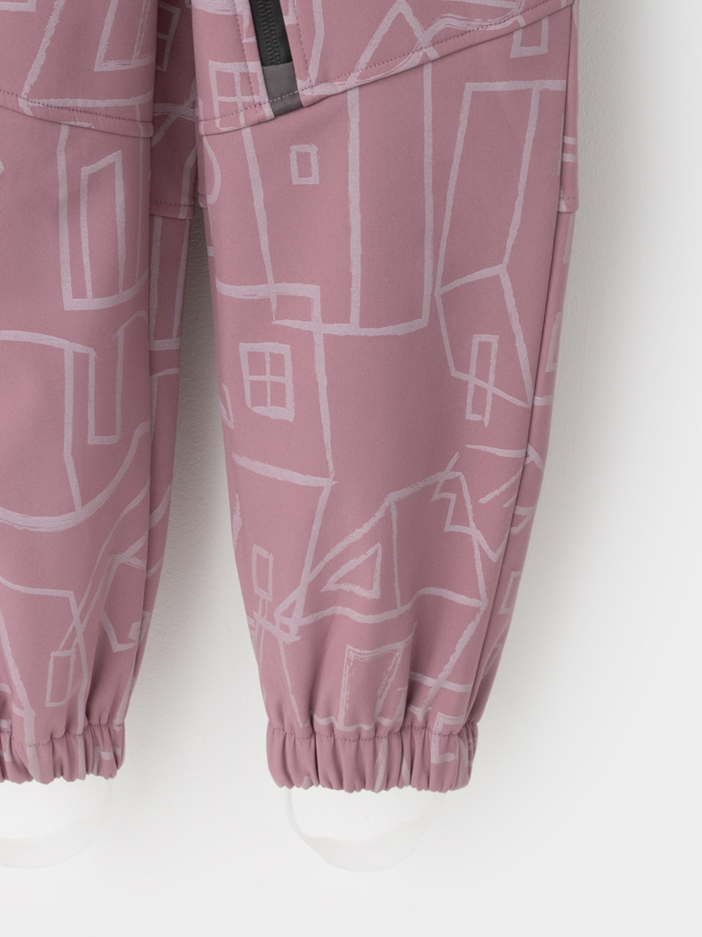 Комбинезоны утепленные для девочки, артикул: ВК 60135/н/2 ГР, цвет: фиолетовый, фото 8