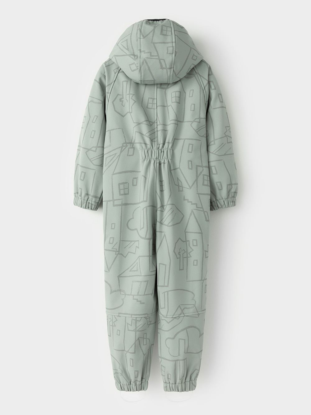 Комбинезоны утепленные для девочки, артикул: ВК 60135/н/3 ГР, цвет: хаки, фото 9