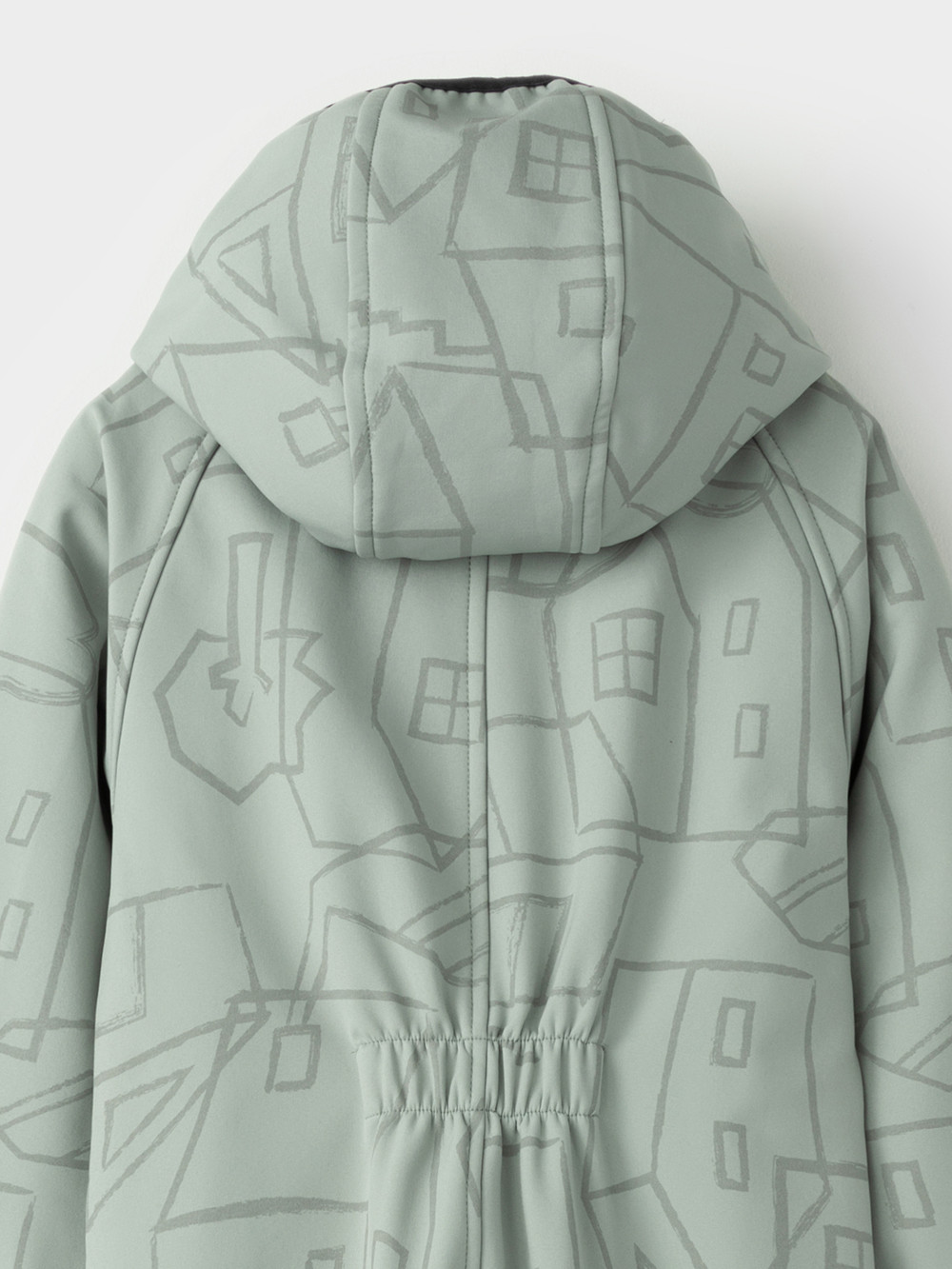 Комбинезоны утепленные для девочки, артикул: ВК 60135/н/3 ГР, цвет: хаки, фото 10