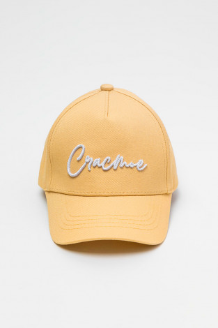 Кепка для девочки, артикул: ТК 80088, цвет: желтый