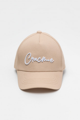 Кепка для девочки, артикул: ТК 80088, цвет: светло-бежевый