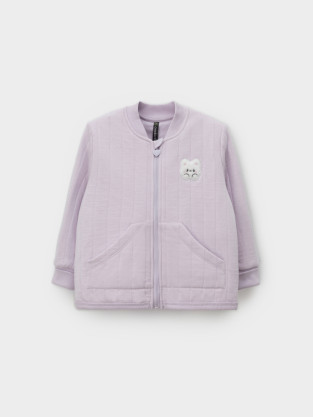Жакет для девочки, артикул: КР 302965, цвет: фиолетовый