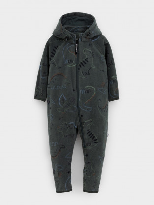 Комбинезон для мальчика, артикул: ФЛ 60009/н/6 ГР, цвет: зеленый