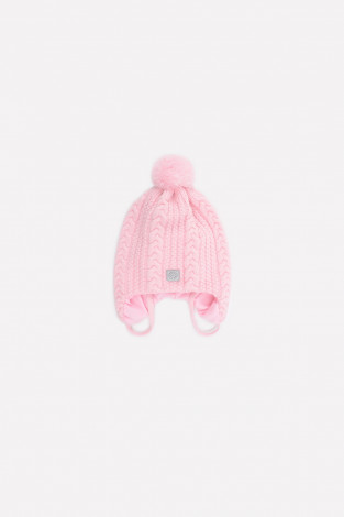 Шапка для девочки, артикул: КВ 20296/ш, цвет: розовый