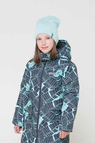 Шапка для девочки, артикул: КВ 20159/ш, цвет: бирюзовый