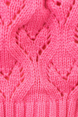 Шапка для девочки, артикул: КВ 20341/1, цвет: розовый - 2 фото