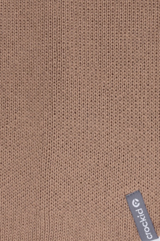 Шарф для девочки, артикул: КВ 15013, цвет: коричневый - 2 фото