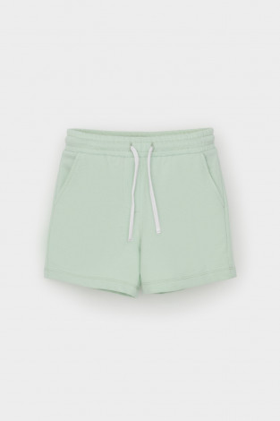 Шорты для девочки, артикул: КР 400417-1, цвет: зеленый - 2 фото