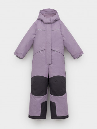 Комбинезоны утепленные для девочки, артикул: ВК 60129/2 ГР (98-122), цвет: бордовый - 2 фото