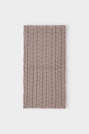 Шарф для девочки, артикул: КВ 15005/ш, цвет: бежевый - 2 фото