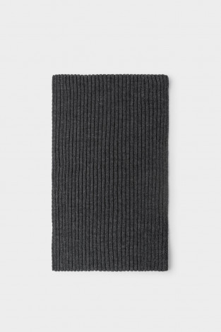 Шарф для девочки, артикул: КВ 15009/ш, цвет: серый - 2 фото